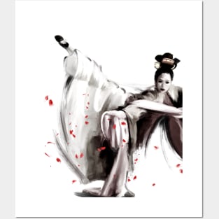 Chinese Court Dancer Posters and Art